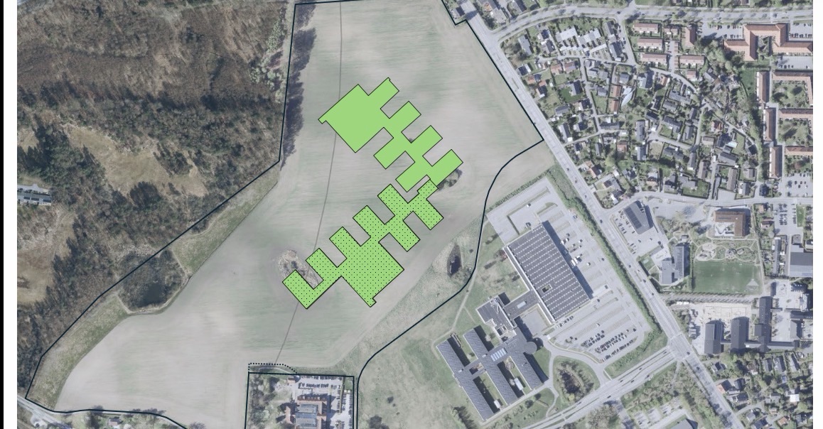 Topsoes forslag til byggeri på Ny Allerødgårds jorde